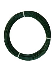 ALAMBRE PLASTIFICADO VERDE 1,6 MM. ROLLO DE 50 M LINEALES