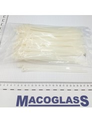 BRIDAS BLANCAS NYLON 200X7.6 MM