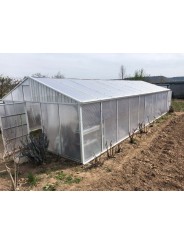 Malla de sombreo gris plata 70% en un invernadero en Tudela de Duero