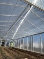 Malla de sombreo gris plata 70% en un invernadero en Tudela de Duero