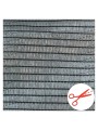 MALLA SOMBREO 70% GRIS  AL CORTE