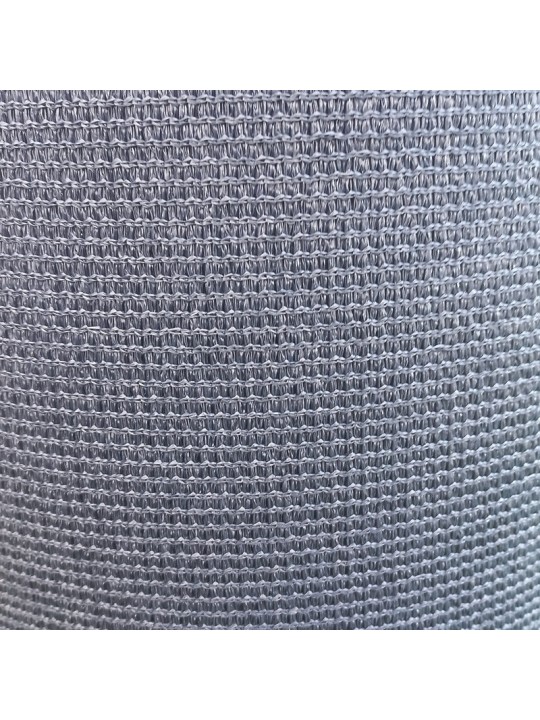 MALLA OCULTACION 99%  GRIS ANTRACITA. ROLLO 1,5X50 M