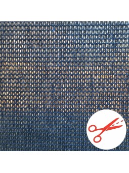 MALLA OCULTACION 99%  GRIS ANTRACITA. ROLLO 1,5X50 M