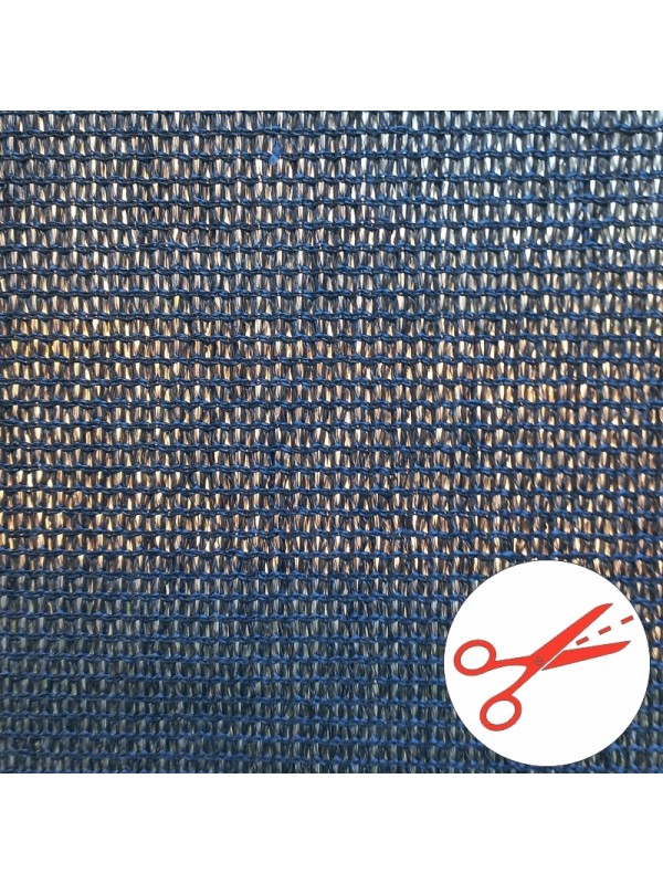 MALLA OCULTACION 99%  GRIS ANTRACITA. ROLLO 1,5X50 M