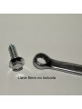 GRAPA MORSA GRIS CON TORNILLO