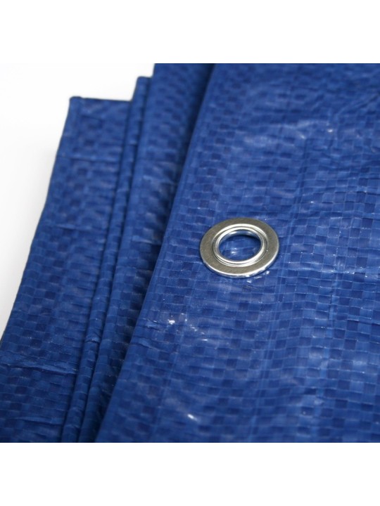 Lonas impermeables - Lonas de plástico - Toldo azul de rafia impermeable