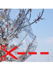 ANTIPAJAROS-ANTIGRA. MONOFILAMENTO ANCHO 4,6M AL CORTE