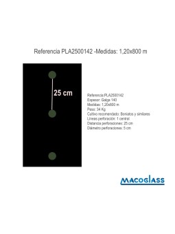 ACOLCHADO NEGRO  BONIATOS.1,40X650 MTS