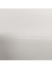 LONA MICROPERFORADA DE PVC Blanco con soporte