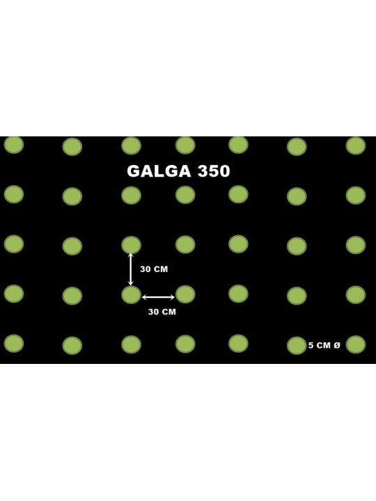 1.	ACOLCHADO G- 350 PERFORADO PARA LECHUGAS 4 X 150M