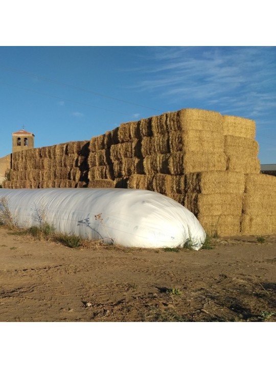 PLÁSTICO SILOS  G-800  BLANCO NEGRO ROLLOS