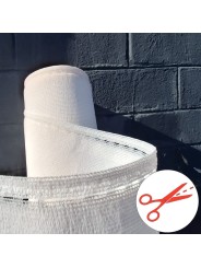 MALLA DE OCULTACIÓN 99 % BLANCO AL CORTE