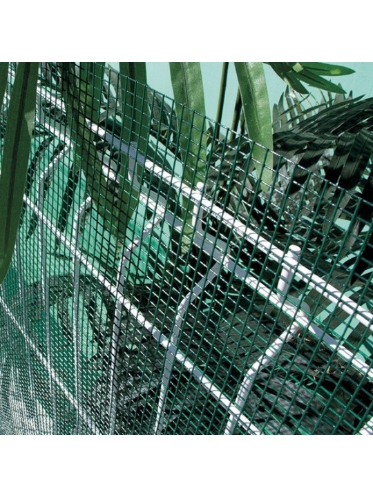 Malla metálica electrosoldada plastificada verde | Bricolaje y jardín