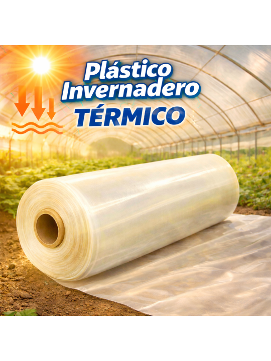 PLÁSTICO DE INVERNADERO.G8-800 3 AÑOS. ROLLOS