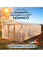Plástico de invernadero por metros