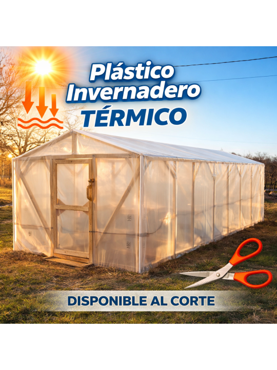 Plástico de invernadero por metros