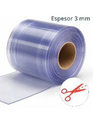LAMA DE 3 MM DE ESPESOR PARA CORTINAS DE PVC.