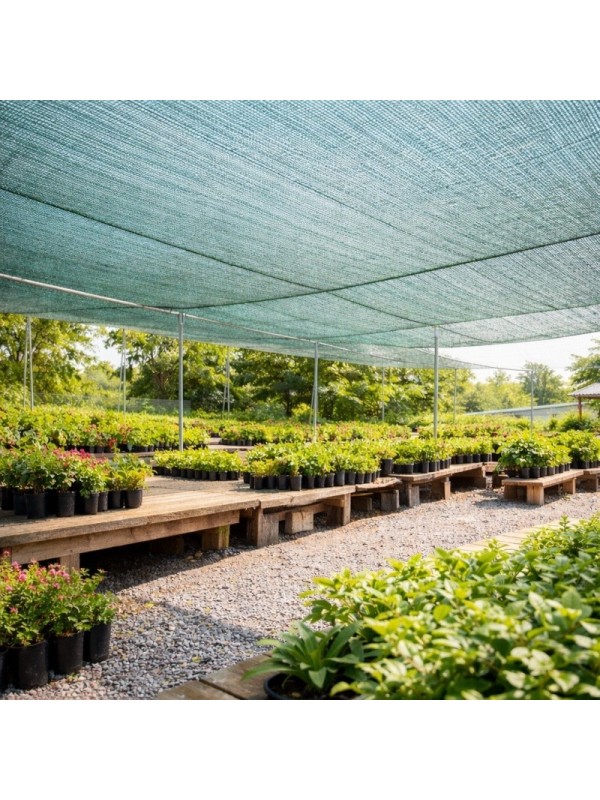 Malla de Sombreo Verde 45% 2x100 m | Rollo Profesional