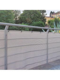 Malla de ocultación decorativa premium para jardín y balcón | Alta resistencia UV