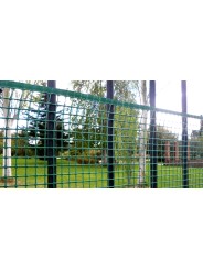 MALLA CERRAMIENTO CUADRADA 20X20 VERDE.ROLLO DE 1X30