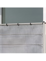 Malla de ocultación decorativa premium para jardín y balcón | Alta resistencia UV