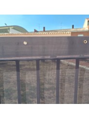Malla de ocultación decorativa premium para jardín y balcón | Alta resistencia UV