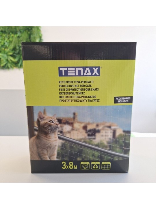 Red Protectora para Gatos TENAX FELIXY | Seguridad para Balcones y Ventanas