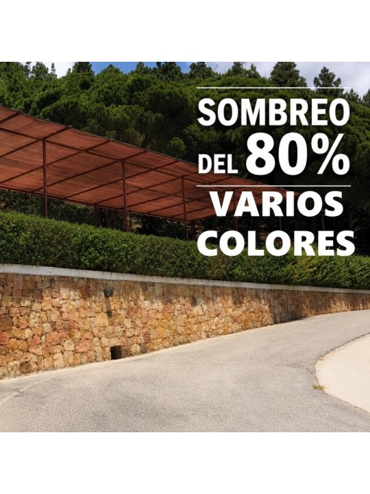 MALLA DE SOMBREO 80% CONFECCIONADA