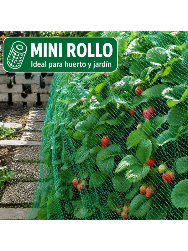 RED ANTIPAJAROS ORTOFLEX VERDE LUZ 8x10 mm