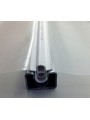 Perfil cincado con Clip PVC para Invernaderos.
