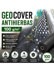 GEOCOVER UV+ 100 g/m² | Geotextil Antihierbas Marrón