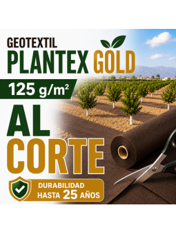 GEOTEXTIL PLANTEX GOLD 125 GR.AL CORTE