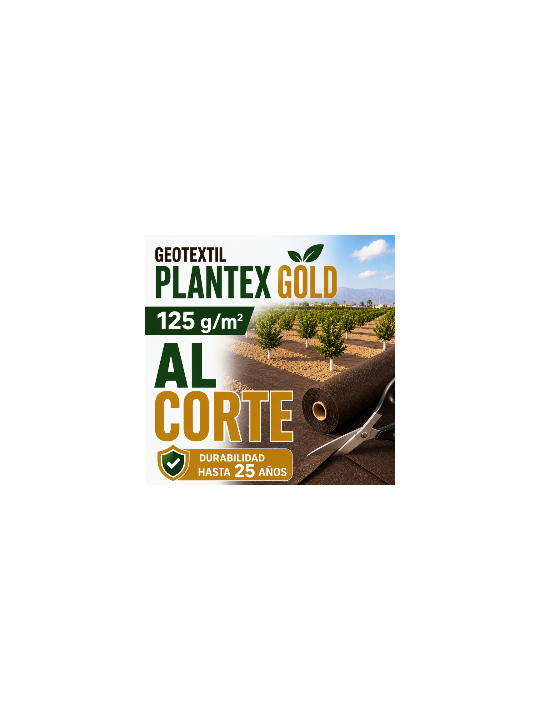 GEOTEXTIL PLANTEX GOLD 125 GR.AL CORTE