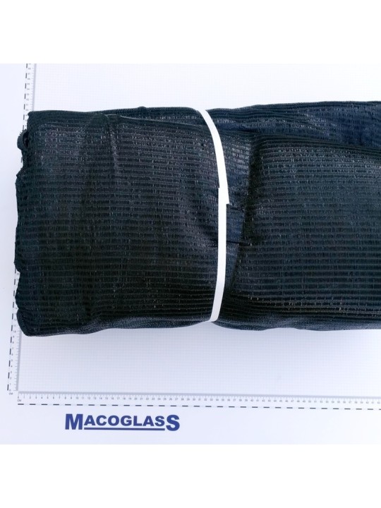 Malla de sombreo 90% confeccionada color verde 8x 8 metros - Mallas y Plásticos