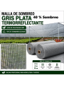 MALLA DE SOMBREO TERMOREFLECTANTE GRIS PLATA