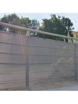 Malla de ocultación decorativa premium para jardín y balcón | Alta resistencia UV