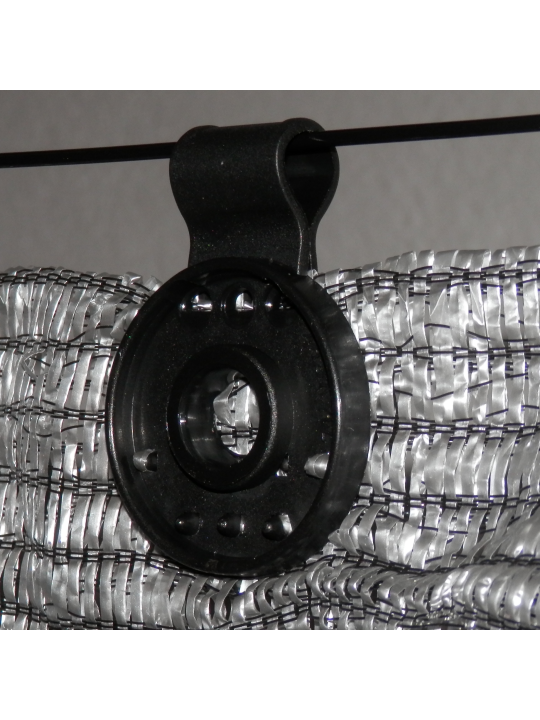 MALLA SOMBREO 70% GRIS  AL CORTE