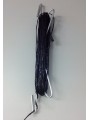 PERCHA METAL HOOK 18CMS+18MTS.NEGRO(50u)