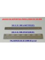 SOPORTES PARA LAMAS DE PVC FLEXIBLE