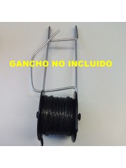 ROLLERHOOK  CARRETE NEGRO 25 MTS(50 UDS)