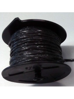 ROLLERHOOK  CARRETE NEGRO 25 MTS(50 UDS)