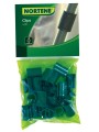 OMEGA-CLIP 10 MM PARA PLÁSTICO INVERNADERO PAQUETE 20
