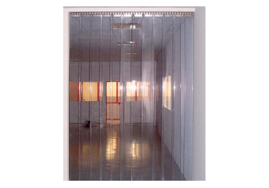 Instalación de cortinas de PVC flexible