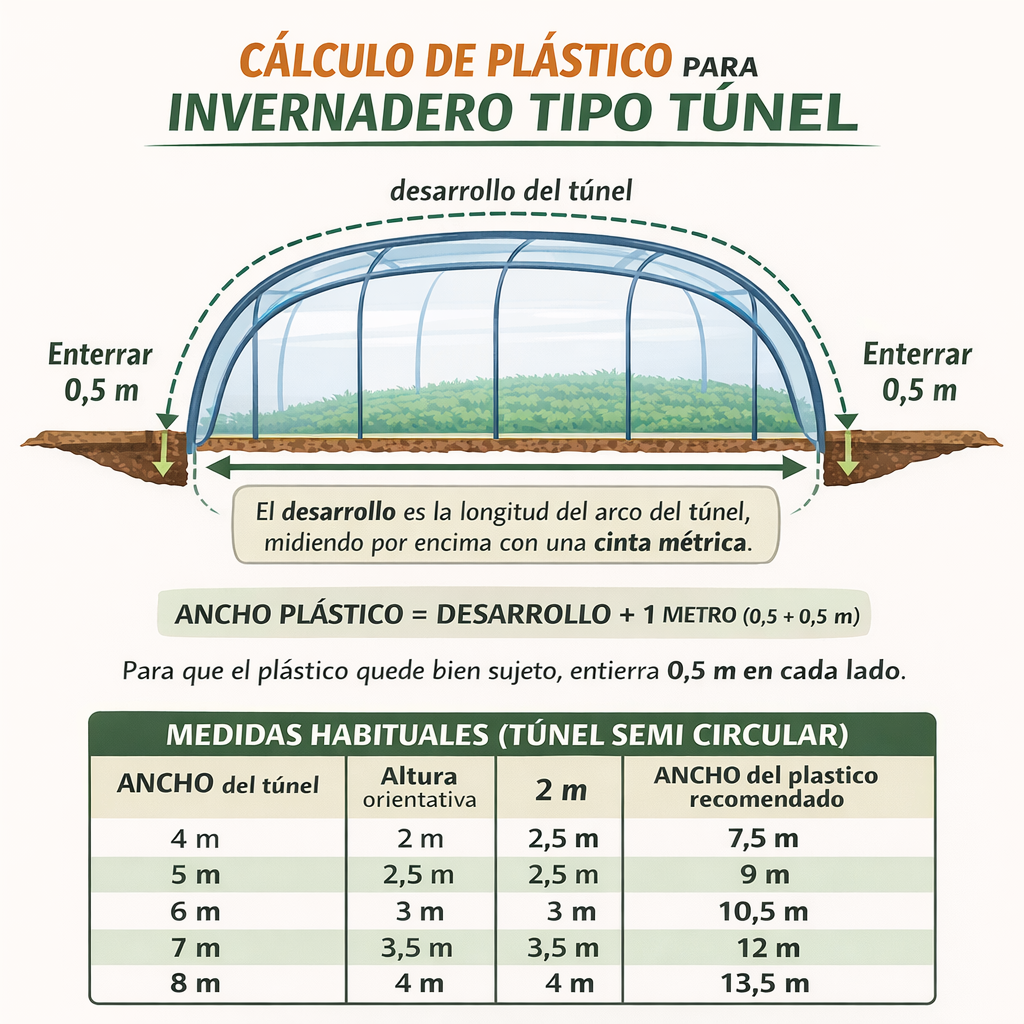 Invernadero tunel